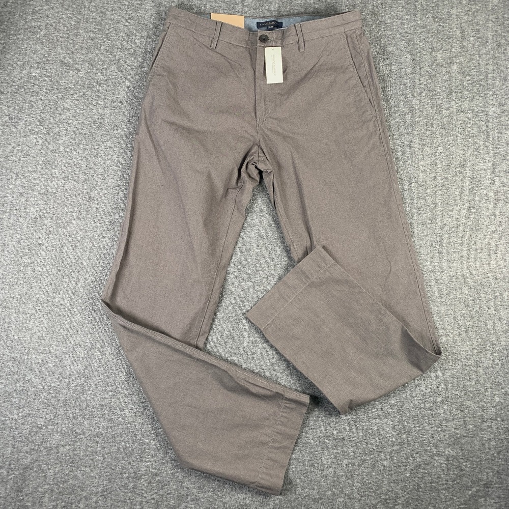 Banana Republic Pants Men 32x34 Trousers 100% Cotton Modern NEW